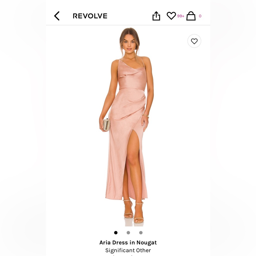 Significant Other - Aria Dress in Nougat